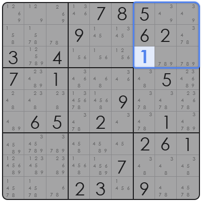 hidden pairs sudoku